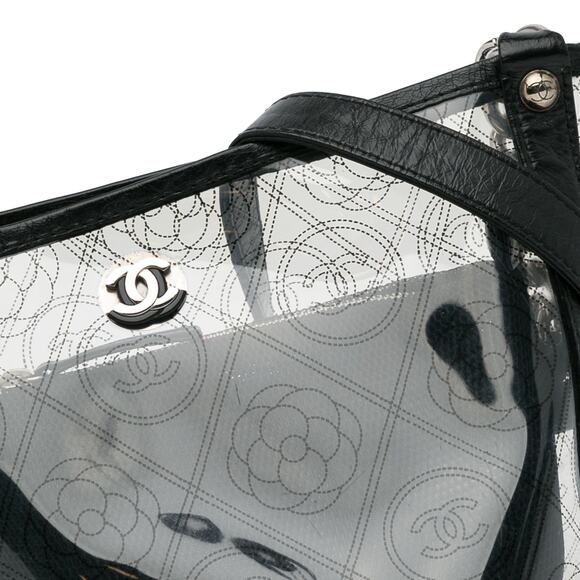 Chanel Camellia Pvc Bucket Bag - Picture 15 of 16